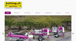 Desktop Screenshot of kohliag.ch